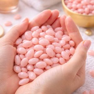 Blush Pink Bean Hard Wax